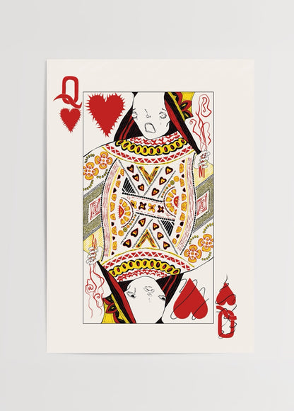 Zeynep Kul Kupa Kızı çağdaş illüstrasyon poster baskı