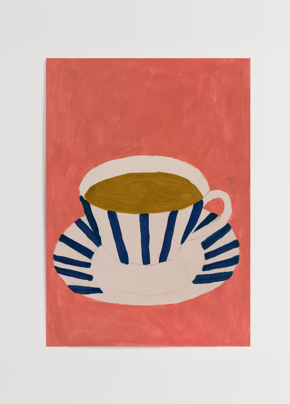 Léa Morel Tea Cup Poster poster baskı mockup 1
