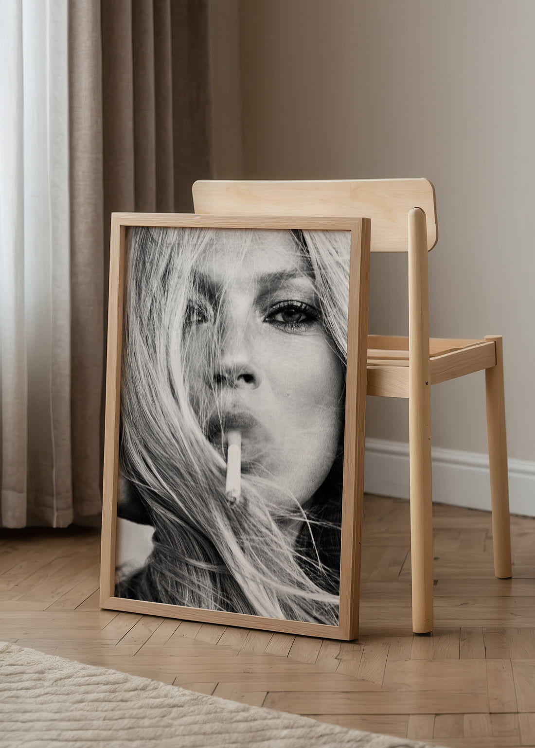 Léa Morel Duman ve Güzellik Poster poster baskı mockup 2