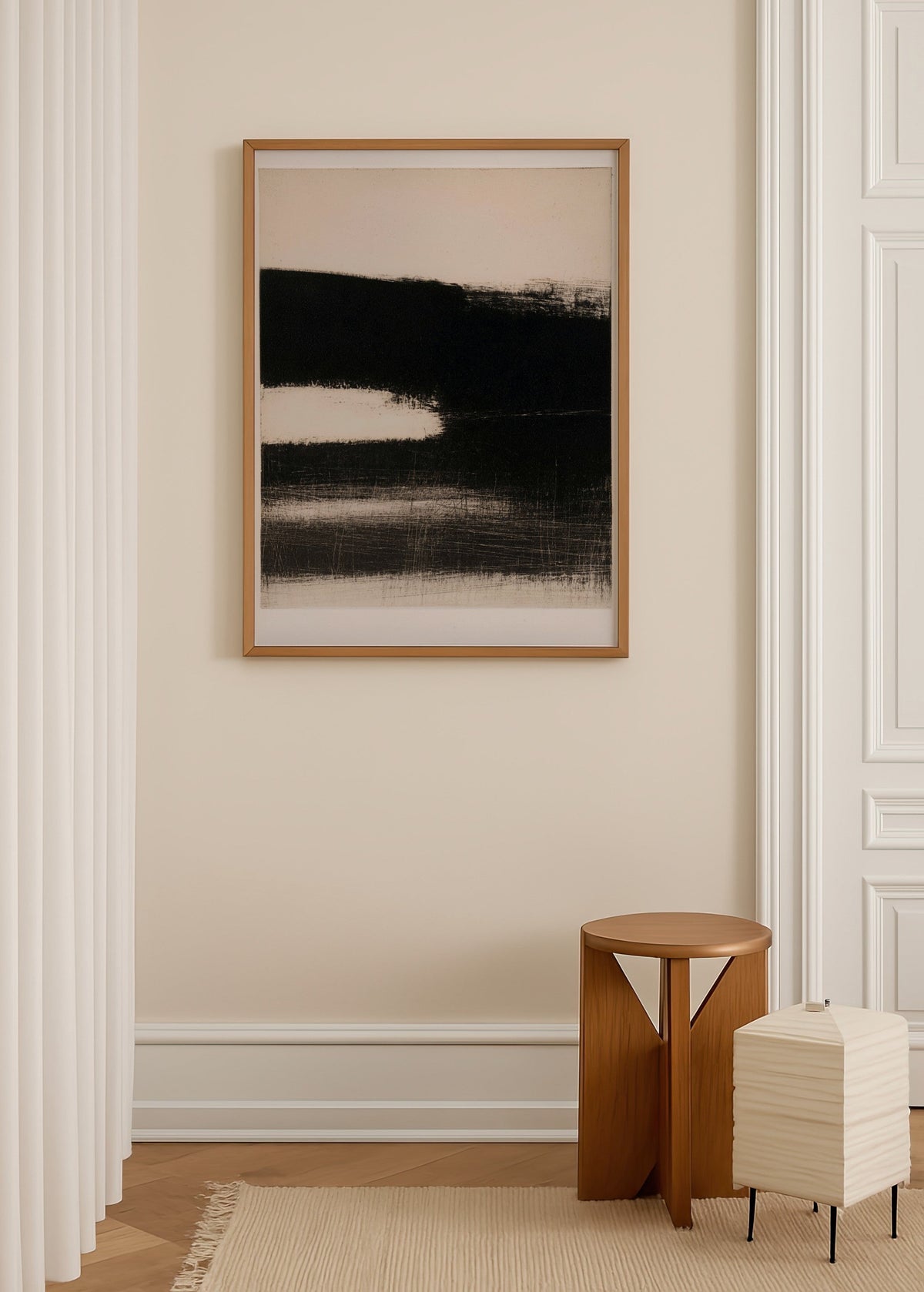 Léa Morel Untitled Poster II poster baskı mockup 3