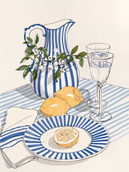 Lemons Set the Table