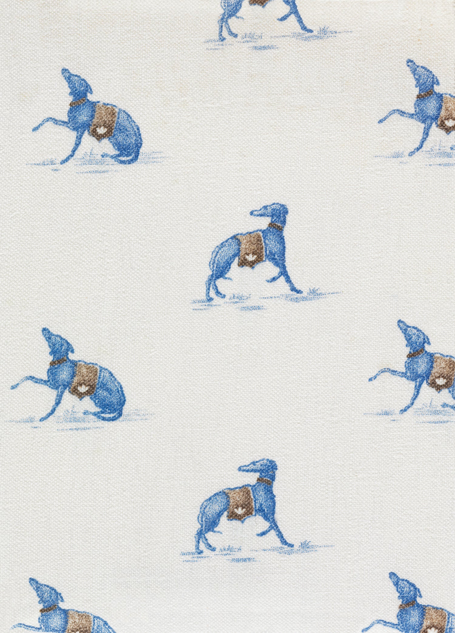 Mavi Greyhound Dansı Poster Baskı, eğlenceli ve zarif bir tasarım.