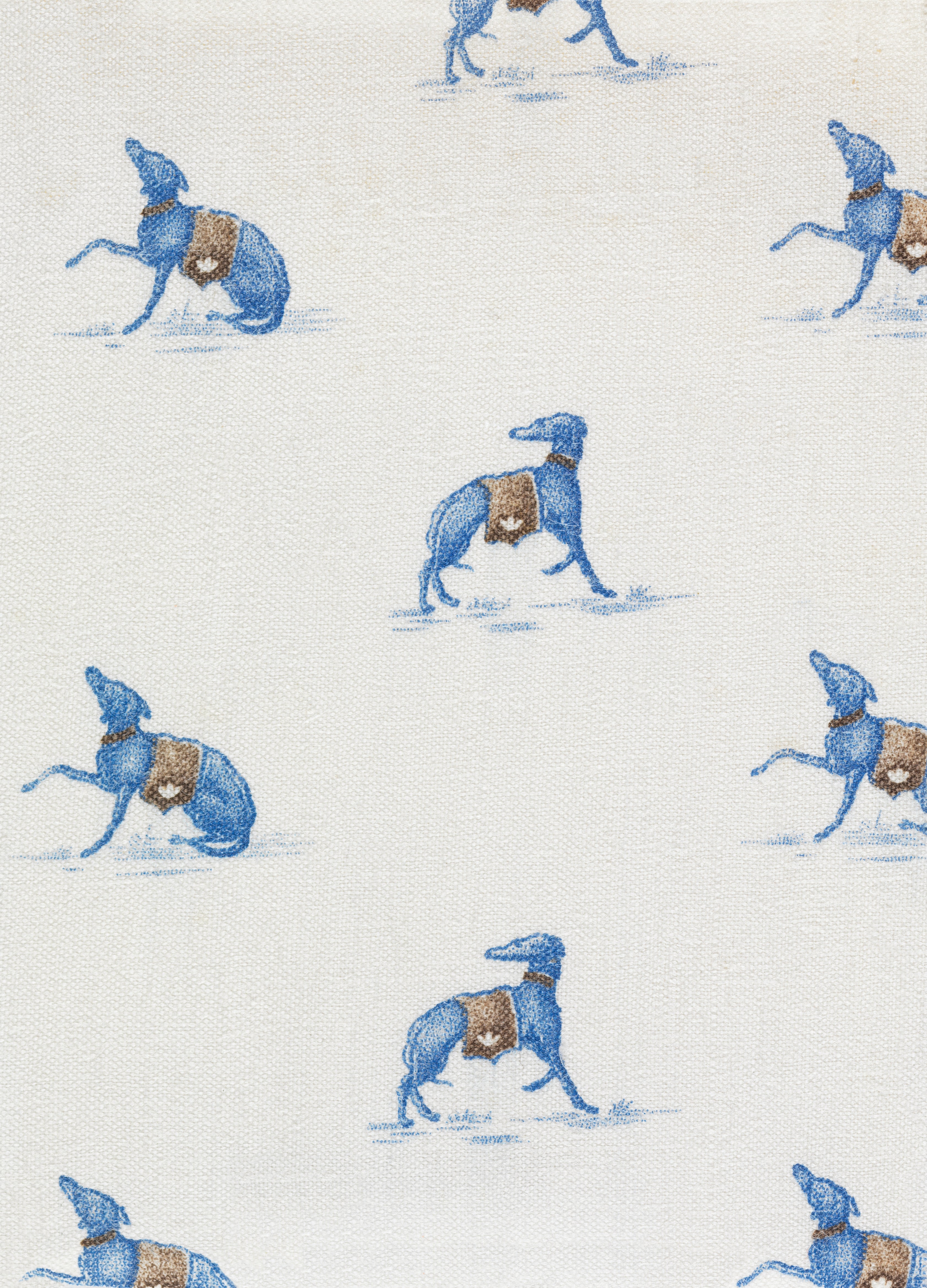 Mavi Greyhound Dansı Poster Baskı, eğlenceli ve zarif bir tasarım.