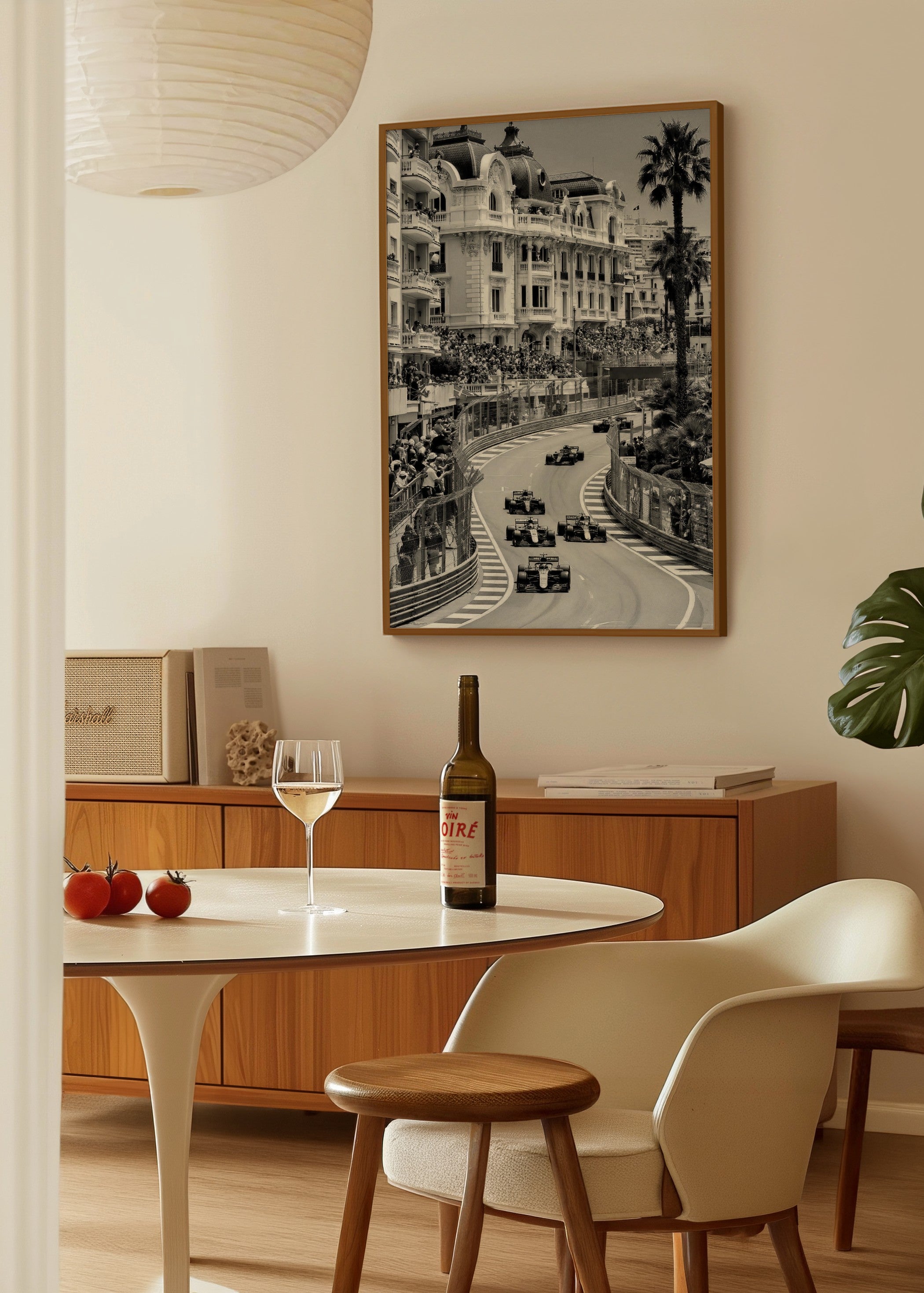 Monaco Yarışı Heyecanı poster baskı mockup 3