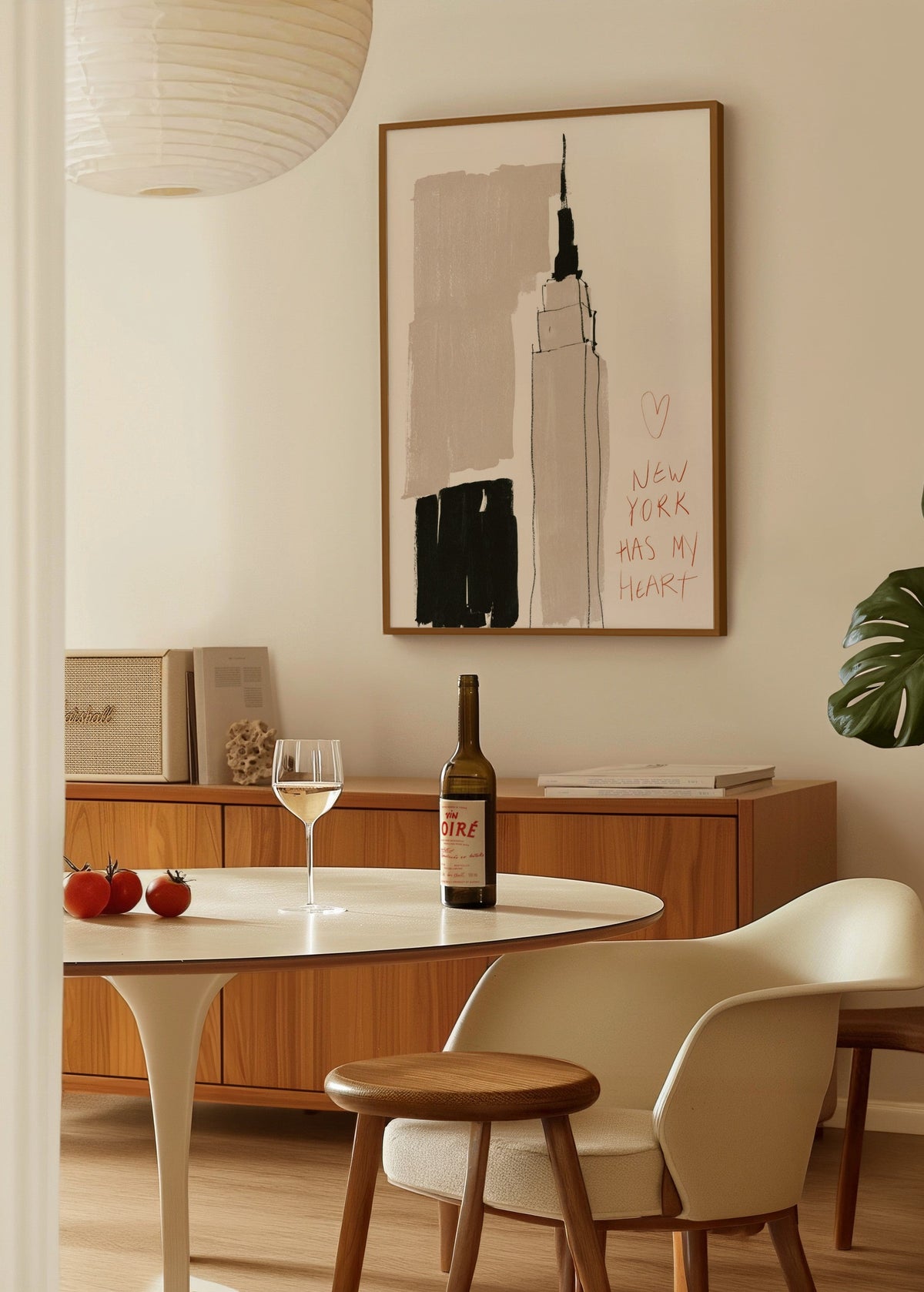 Léa Morel New York Has My Heart Poster poster baskı mockup 2