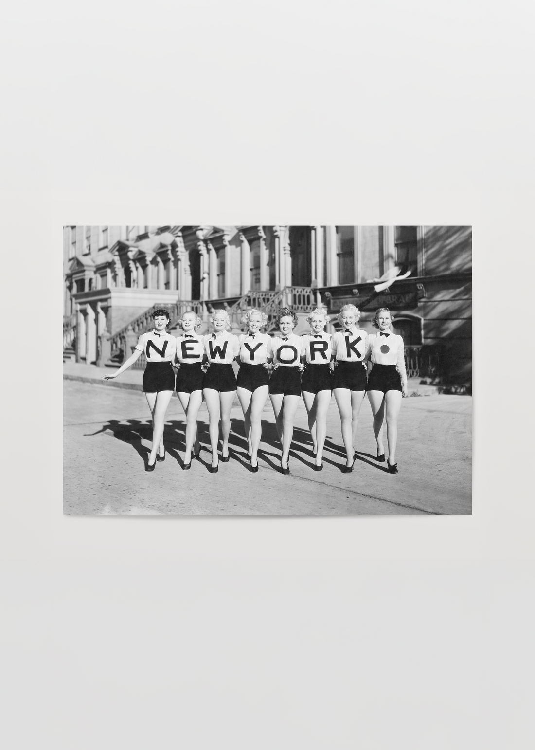 NYC Vintage Grup Fotoğrafı Poster Baskı