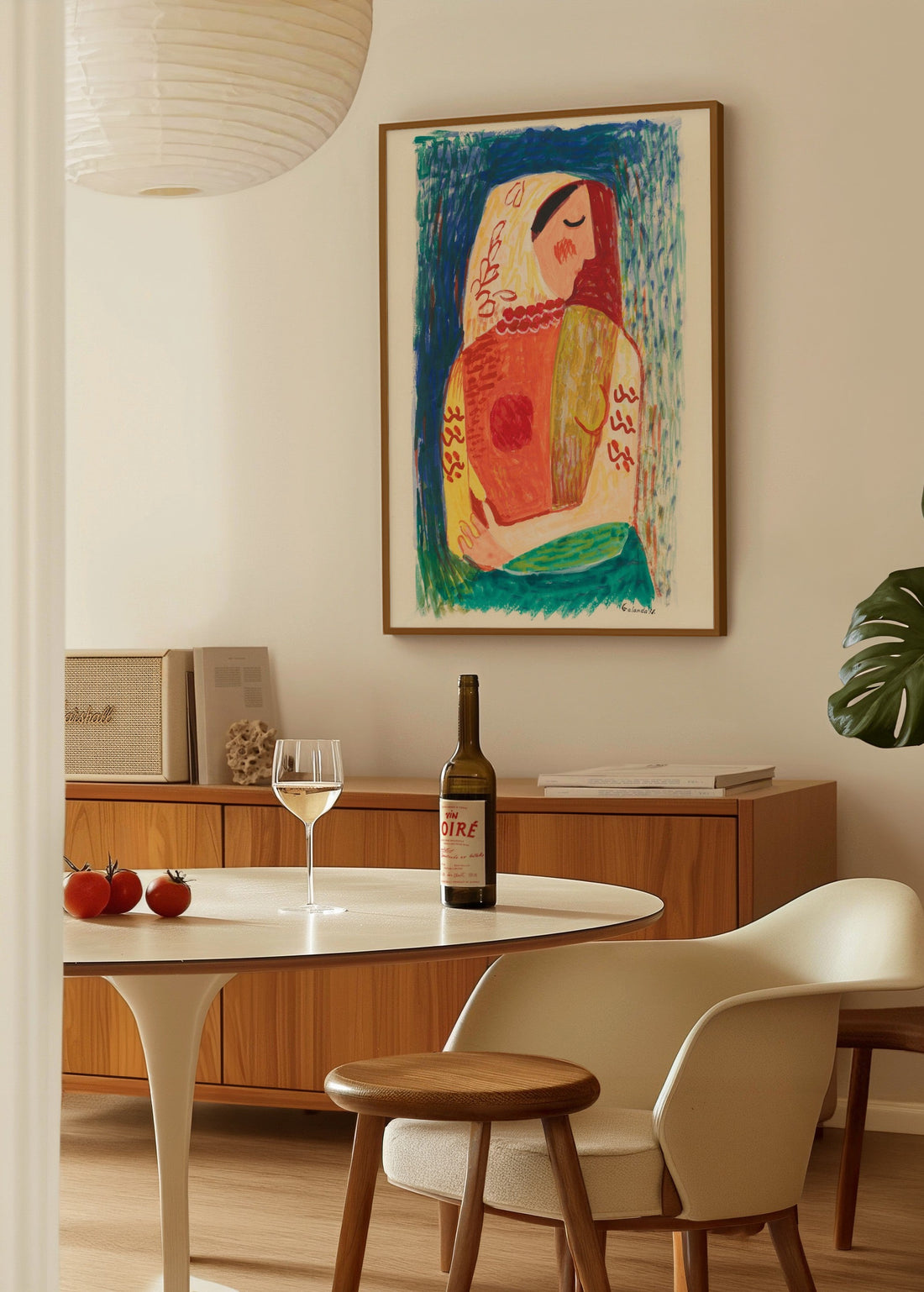 Pablo Picasso Kadın Portresi Poster poster baskı mockup 2