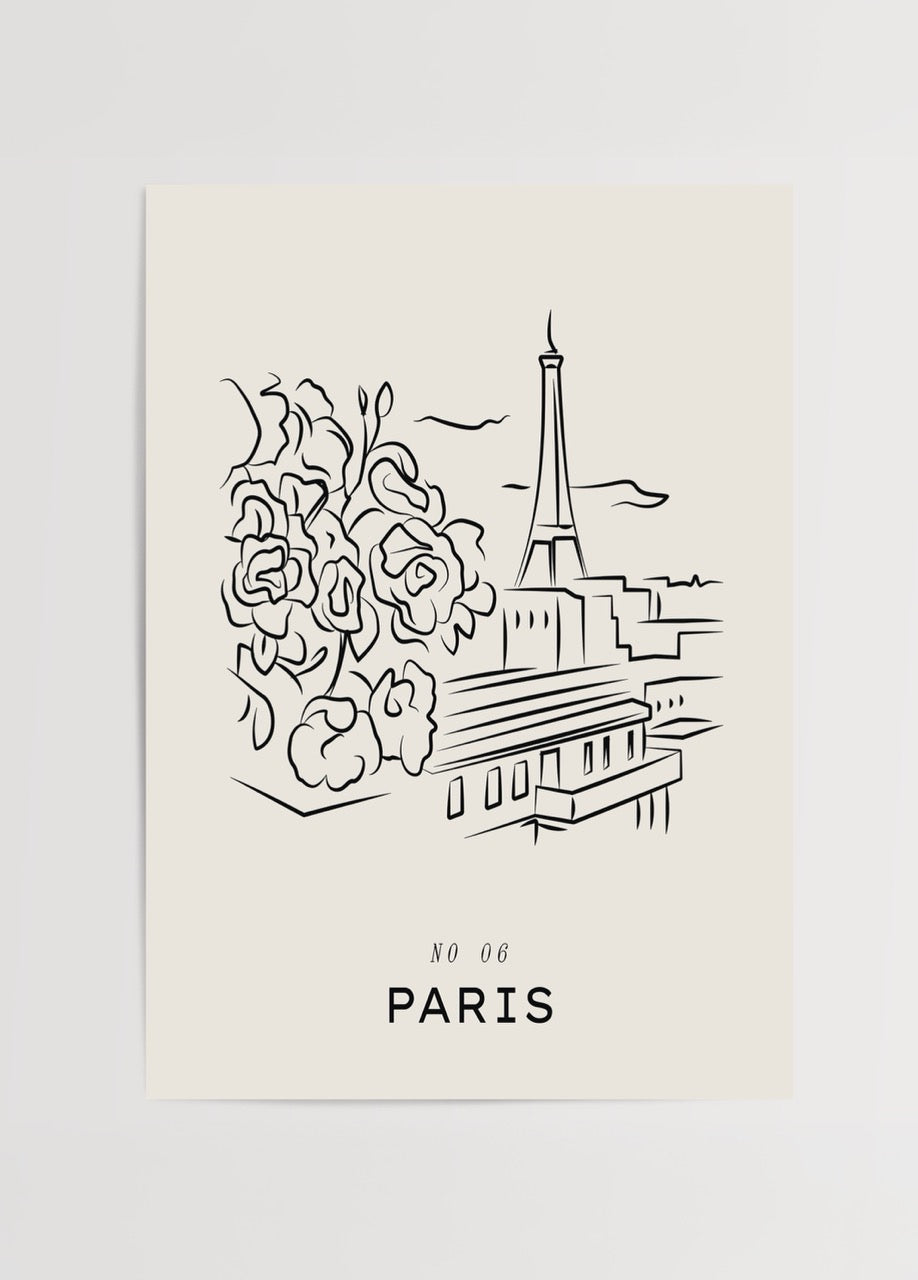 paris-no06-eyfel-kulesi-cicek-minimalist-poster-baski