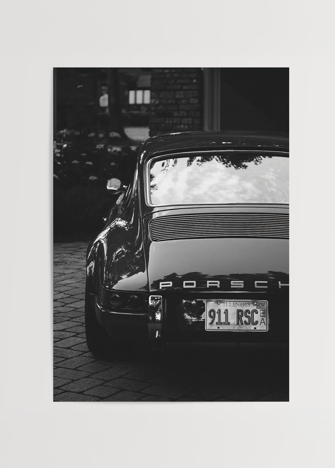 Vintage Porsche 911 Fotoğrafı Poster Baskı
