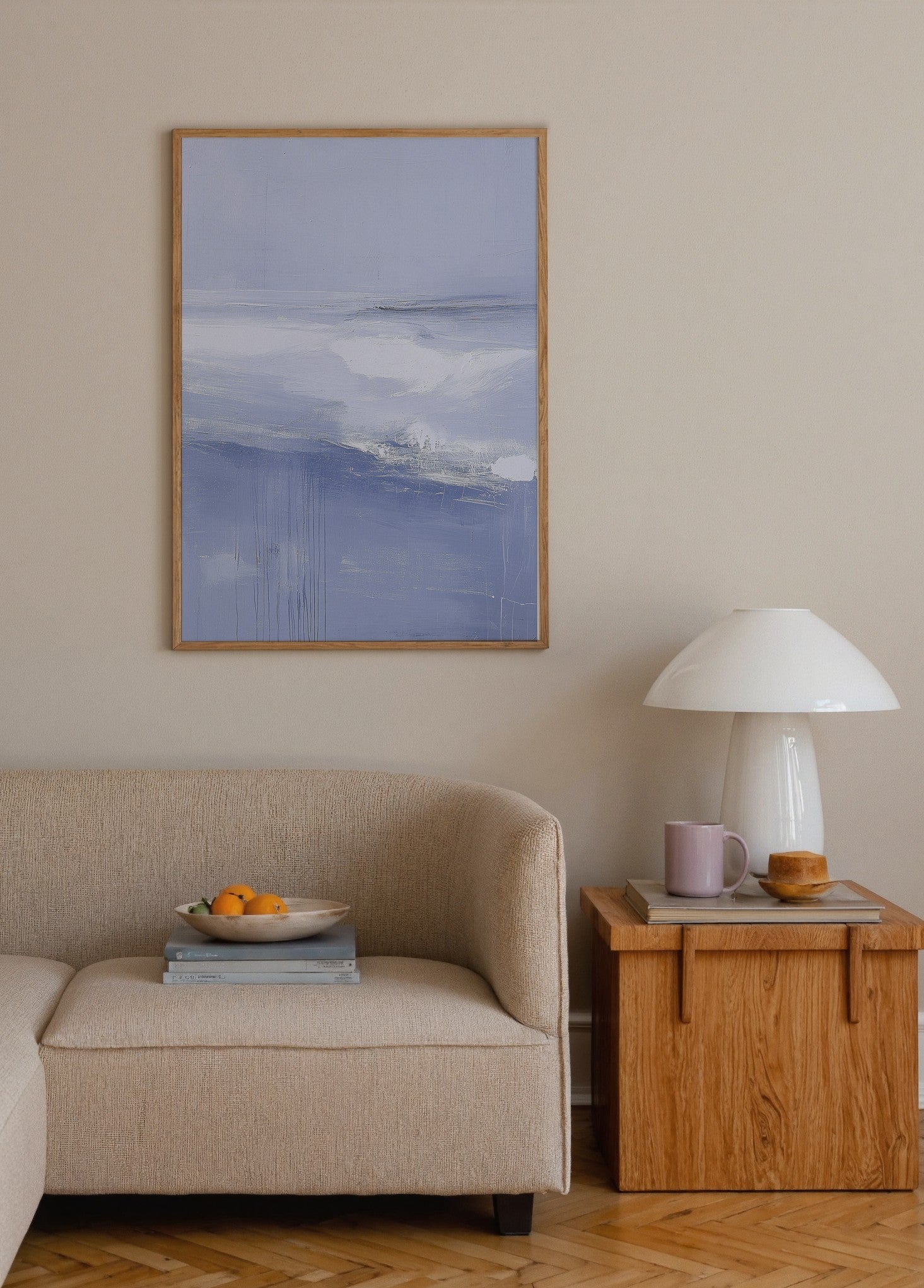 Sakin Dalgalar poster baskı mockup 2