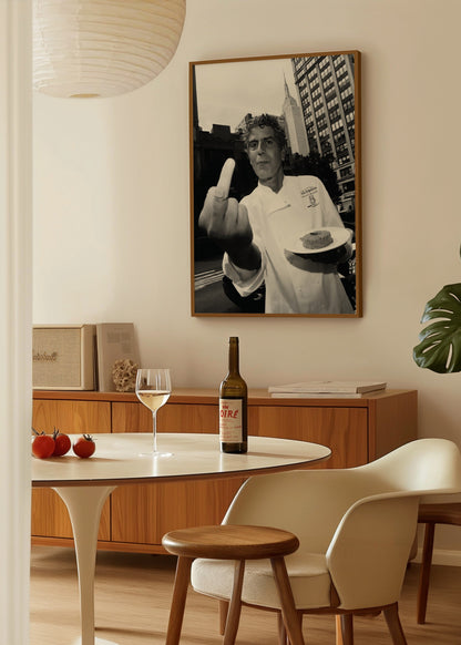 Şehir Hayatının Cesareti poster baskı mockup 2