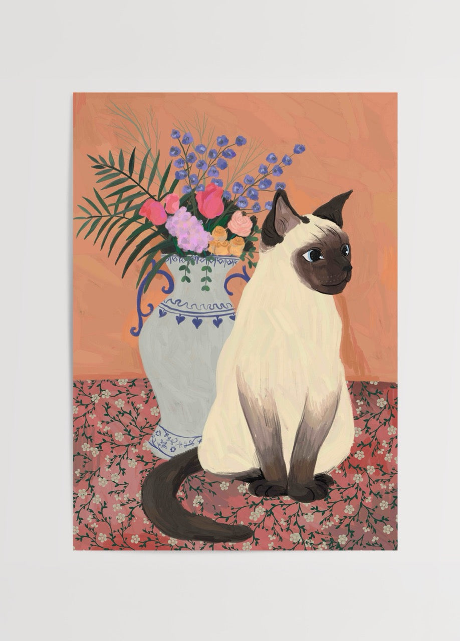 somon-naturemort-kedi-nazli-tarcan-poster