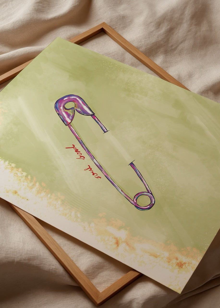 soul bond – Zeynep Kul İllüstrasyon Poster Baskı