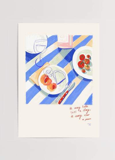 Stories at the Table Poster Baskı