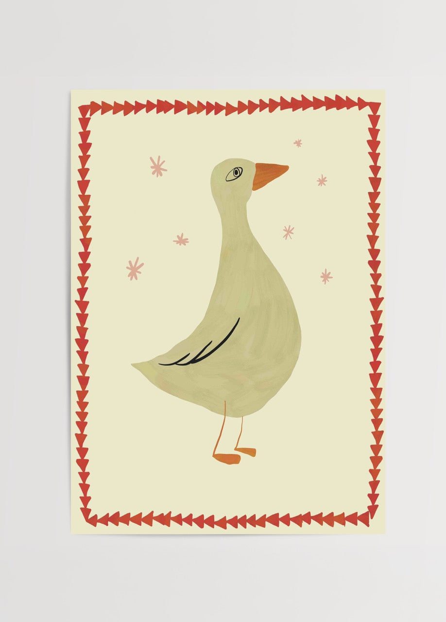 Tatlı Ördek Poster Baskı