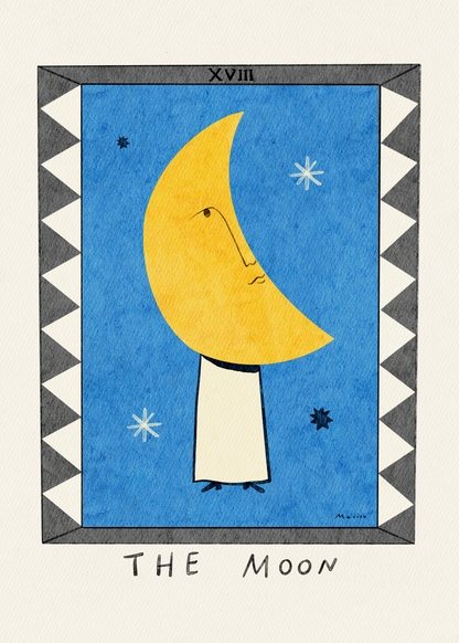 The Moon Poster Baskı