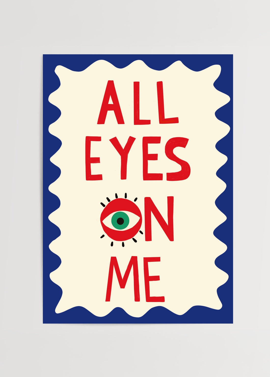 Ulaş Barış Koşar All Eyes on Me Poster poster baskı mockup 1