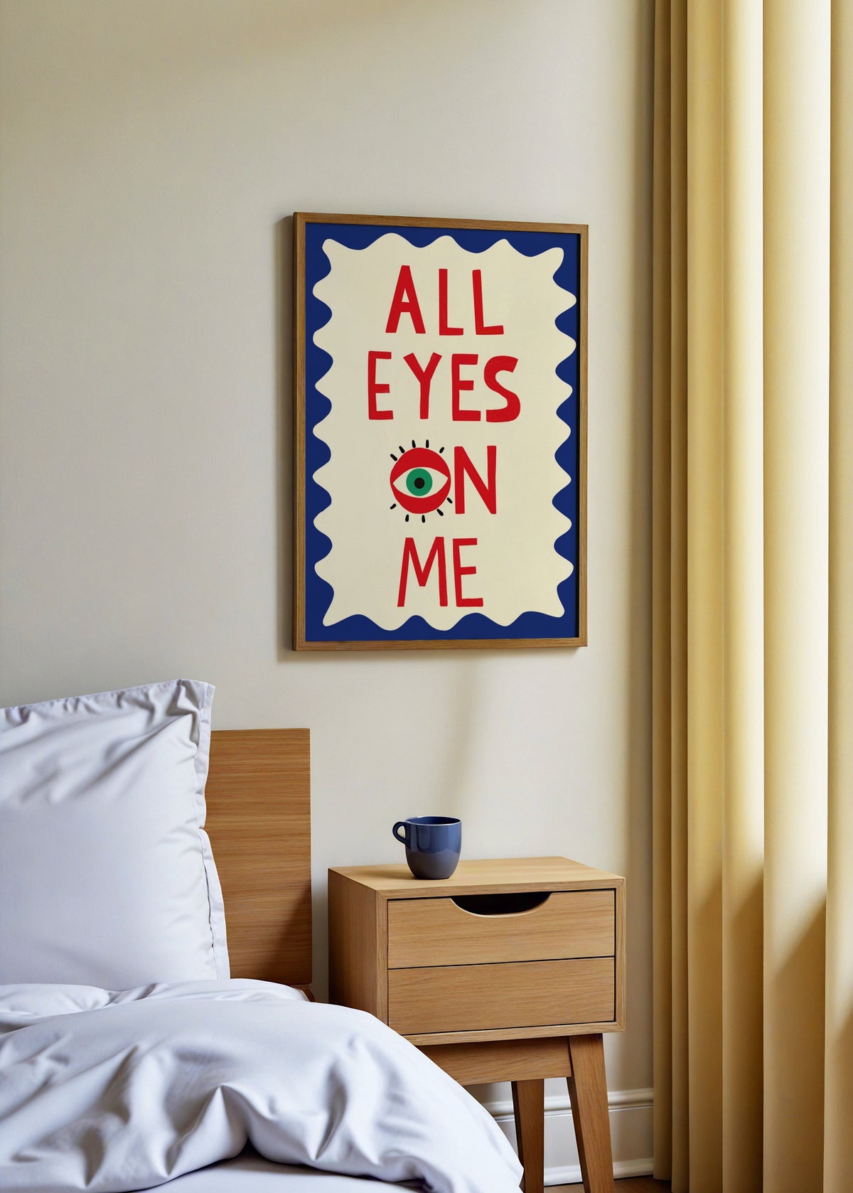 Ulaş Barış Koşar All Eyes on Me Poster poster baskı mockup 3