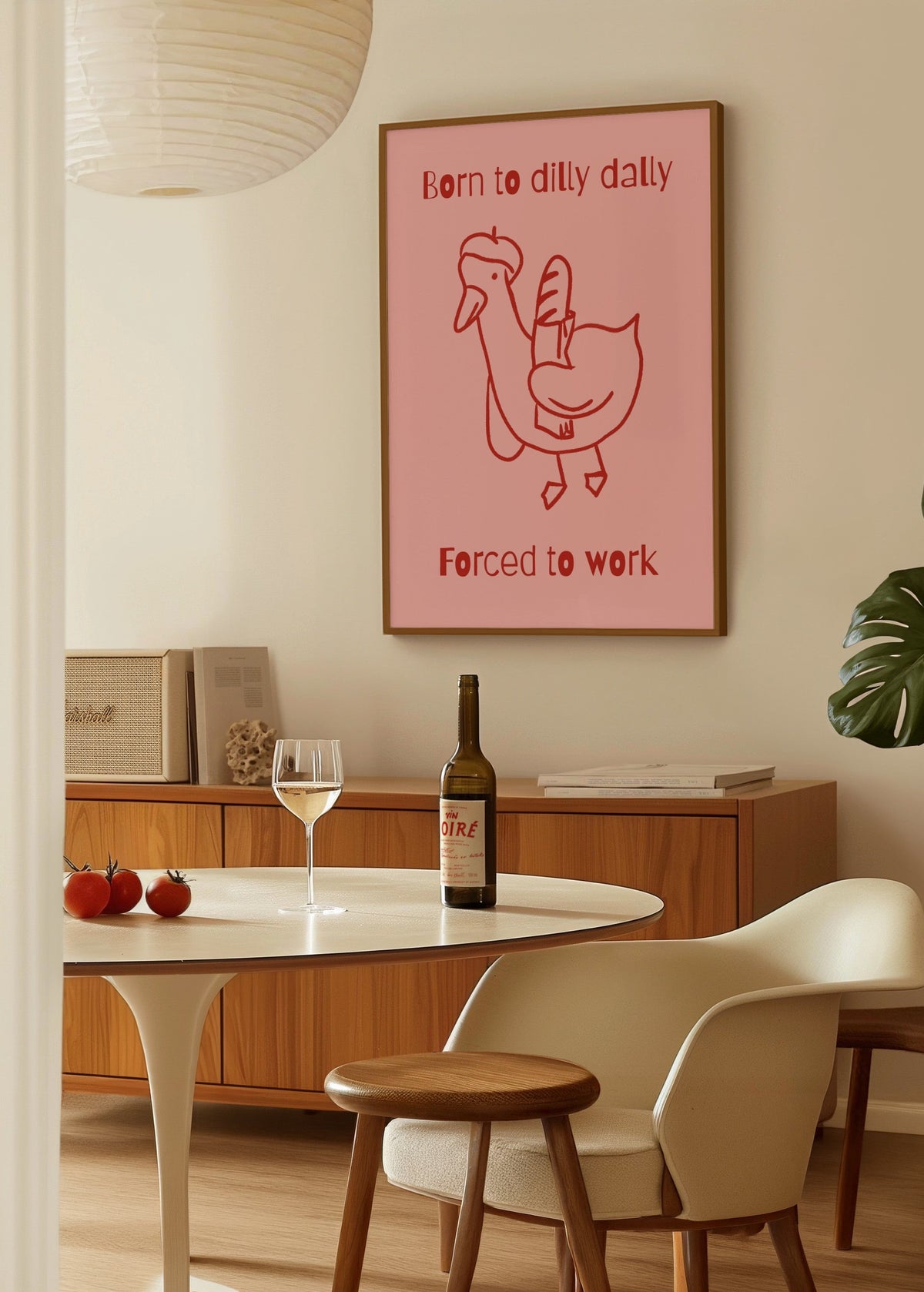 Ulaş Barış Koşar Born to Dilly Dally Poster poster baskı mockup 4