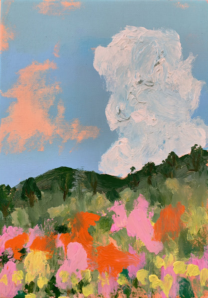 A Cloud Above the Wildflowers