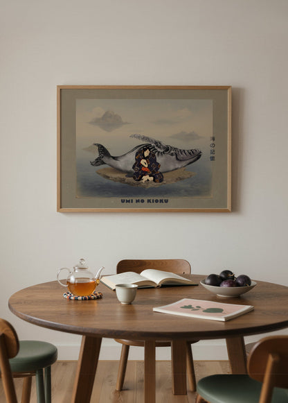 Ulaş Barış Koşar Umi No Kioku Poster poster baskı mockup 4