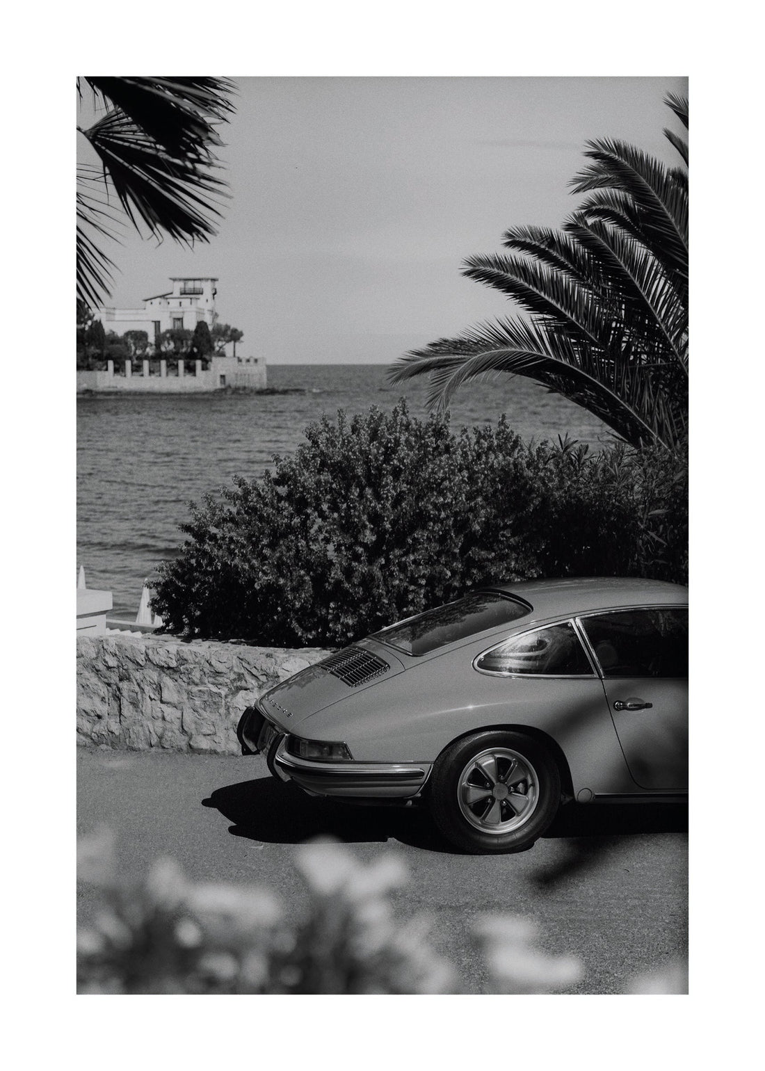 Vintage Porsche 911 poster baskı