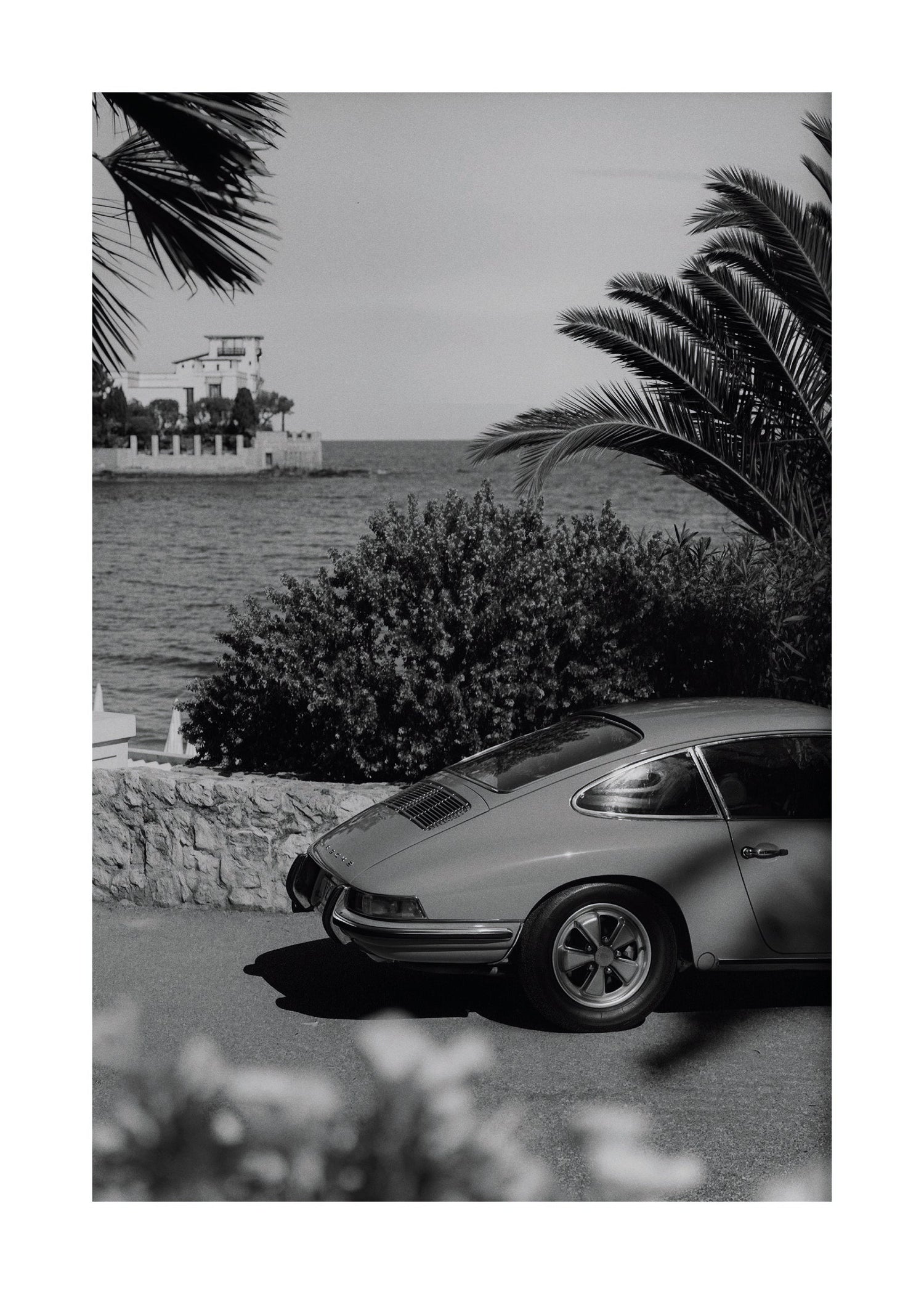 Vintage Porsche 911 poster baskı