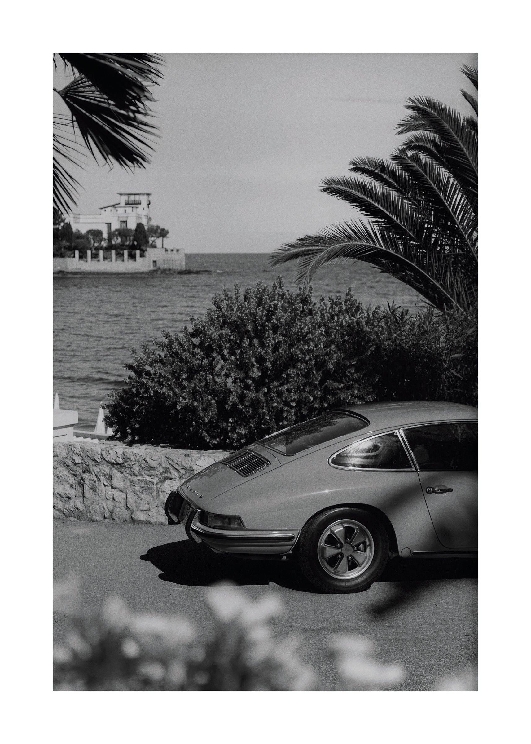 Vintage Porsche 911 poster baskı