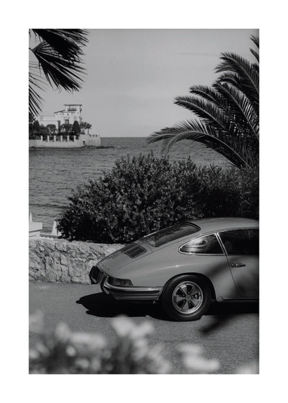 Vintage Porsche 911 poster baskı