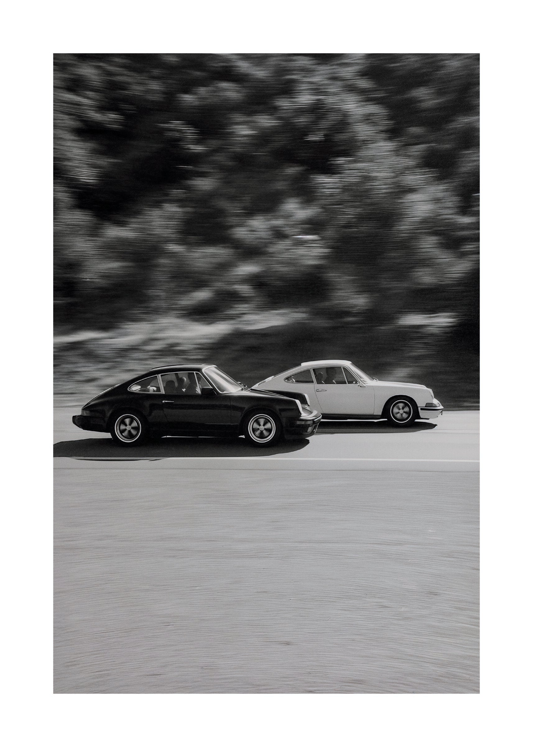 Vintage Porsche 911 poster baskı