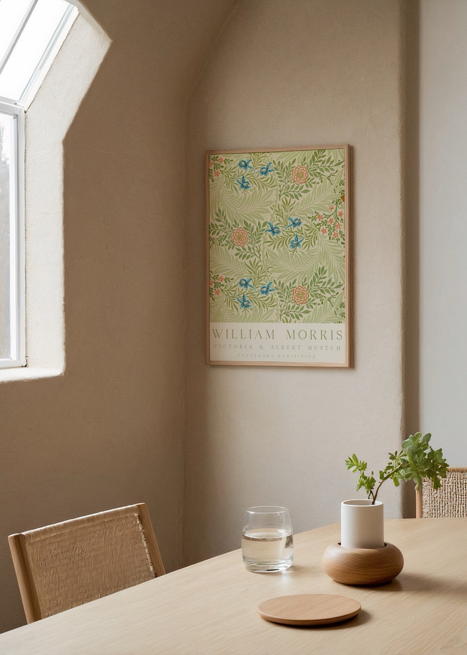william-morris-botanical-harmony-centenary-poster