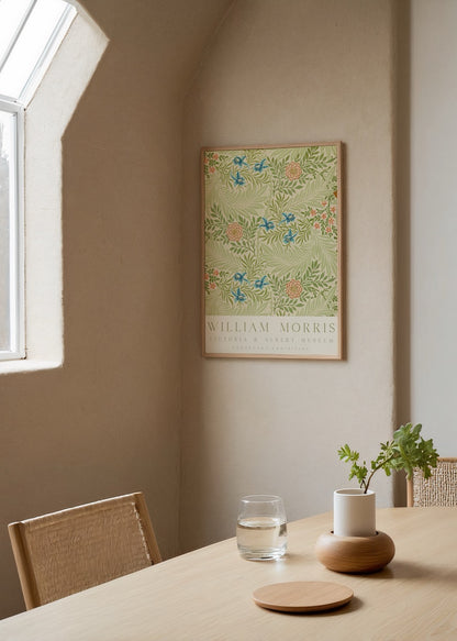 william-morris-botanical-harmony-centenary-poster
