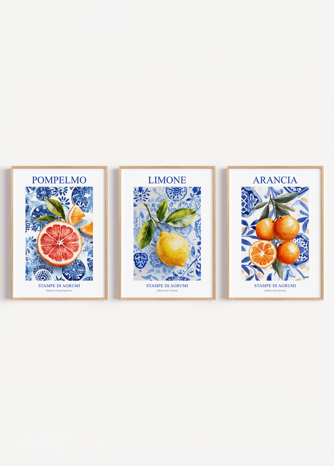 Yin Yang Balance 3-Piece Unframed Poster Set