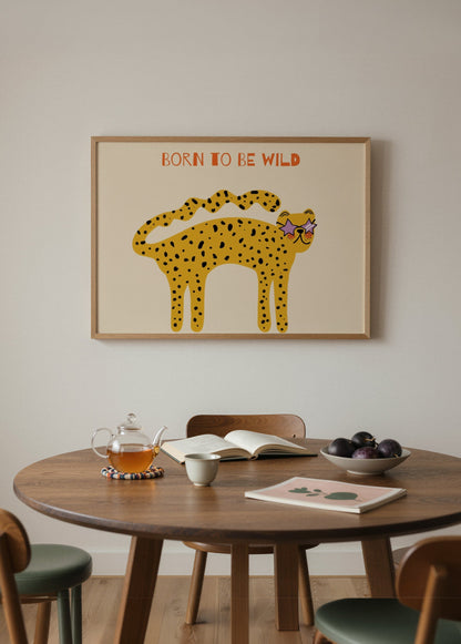 Bilinmiyor Yerli Kaplan Poster poster baskı mockup 3