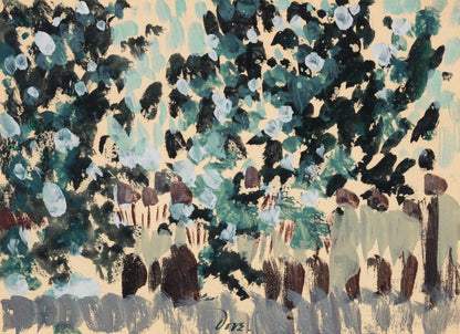 Yeşil Yapraklar Poster Baskı Arthur Dove
