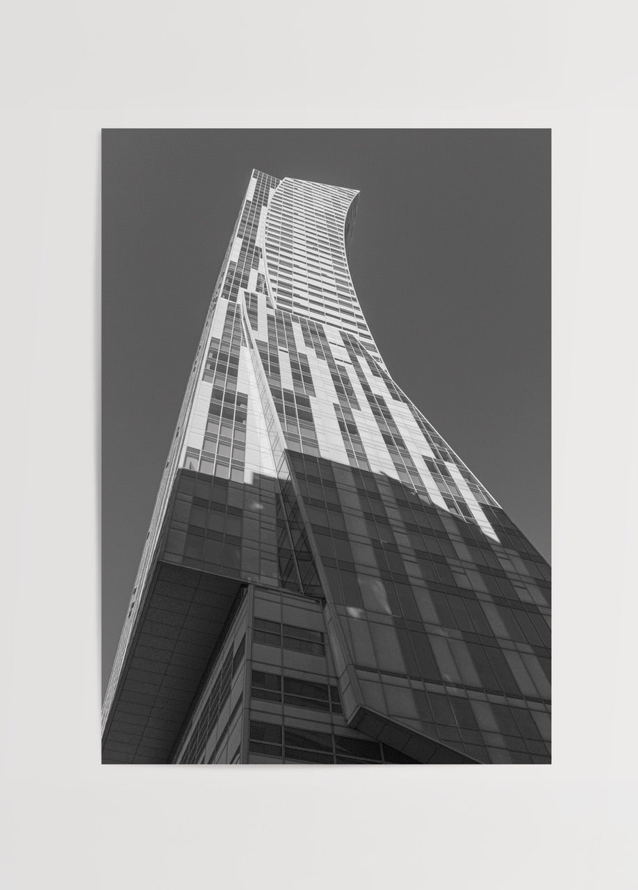 zlota 44 warsaw siyah beyaz modern mimari fotograf poster