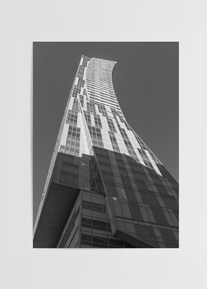 zlota 44 warsaw siyah beyaz modern mimari fotograf poster