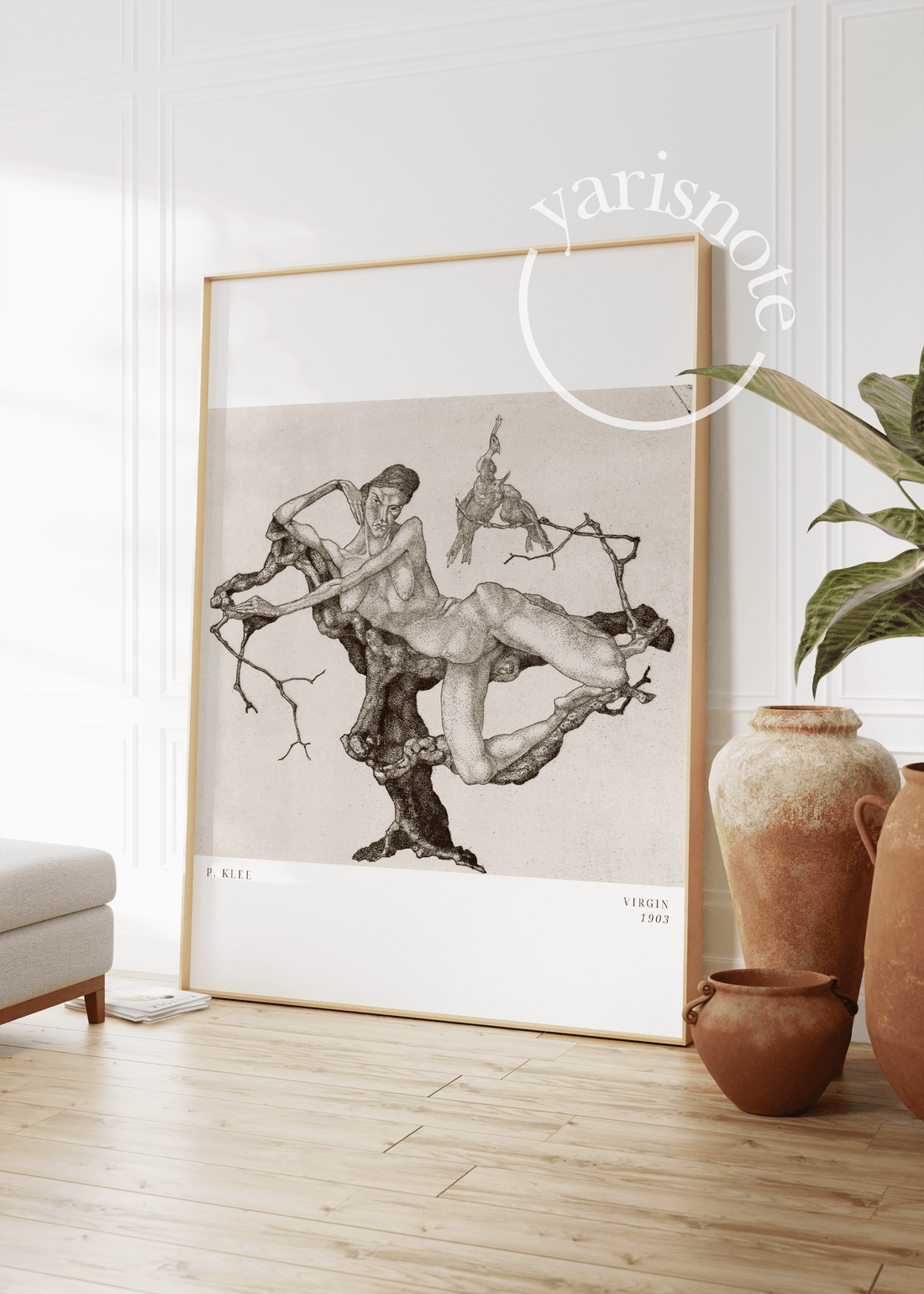 Paul Klee Çerçevesiz Poster