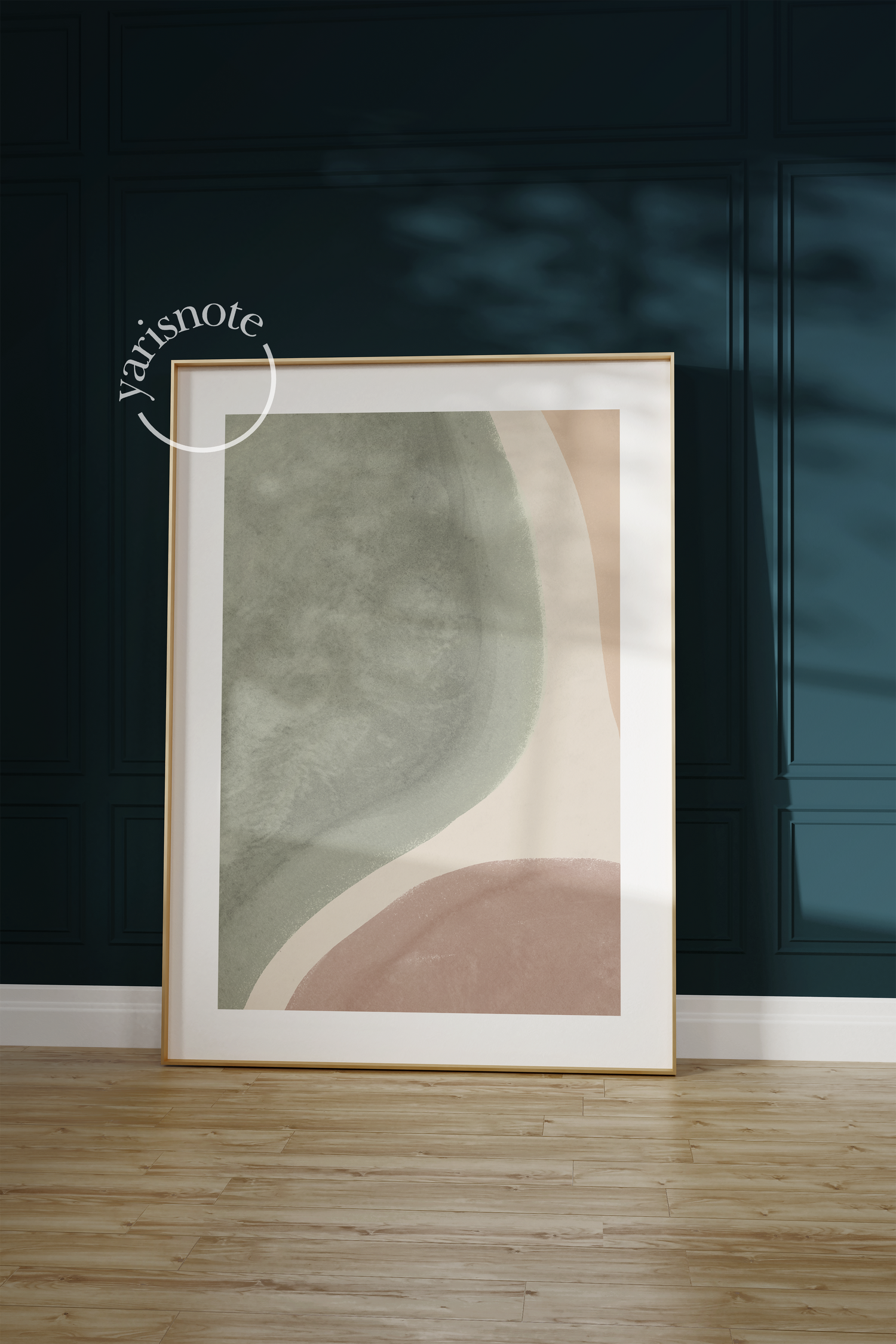 Abstract Çerçevesiz Poster