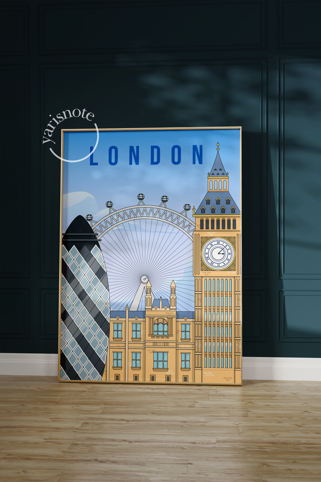 London City Travel Unframed Poster
