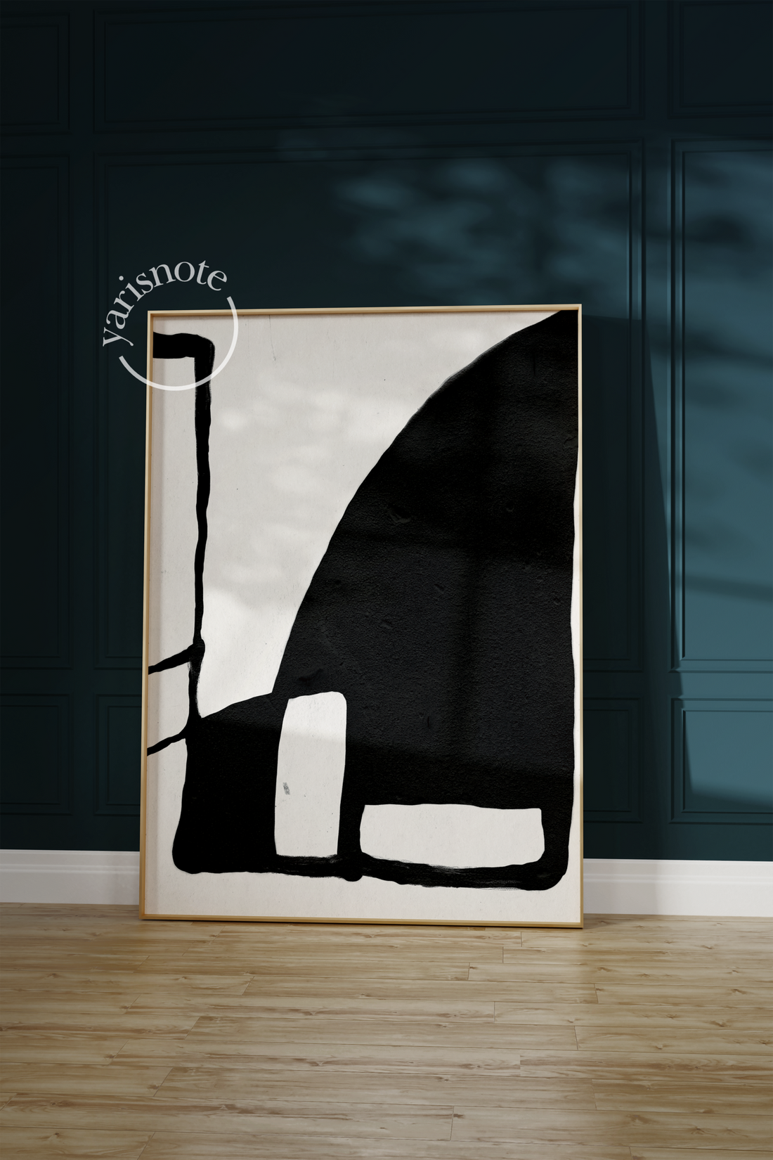 Abstract Çerçevesiz Poster