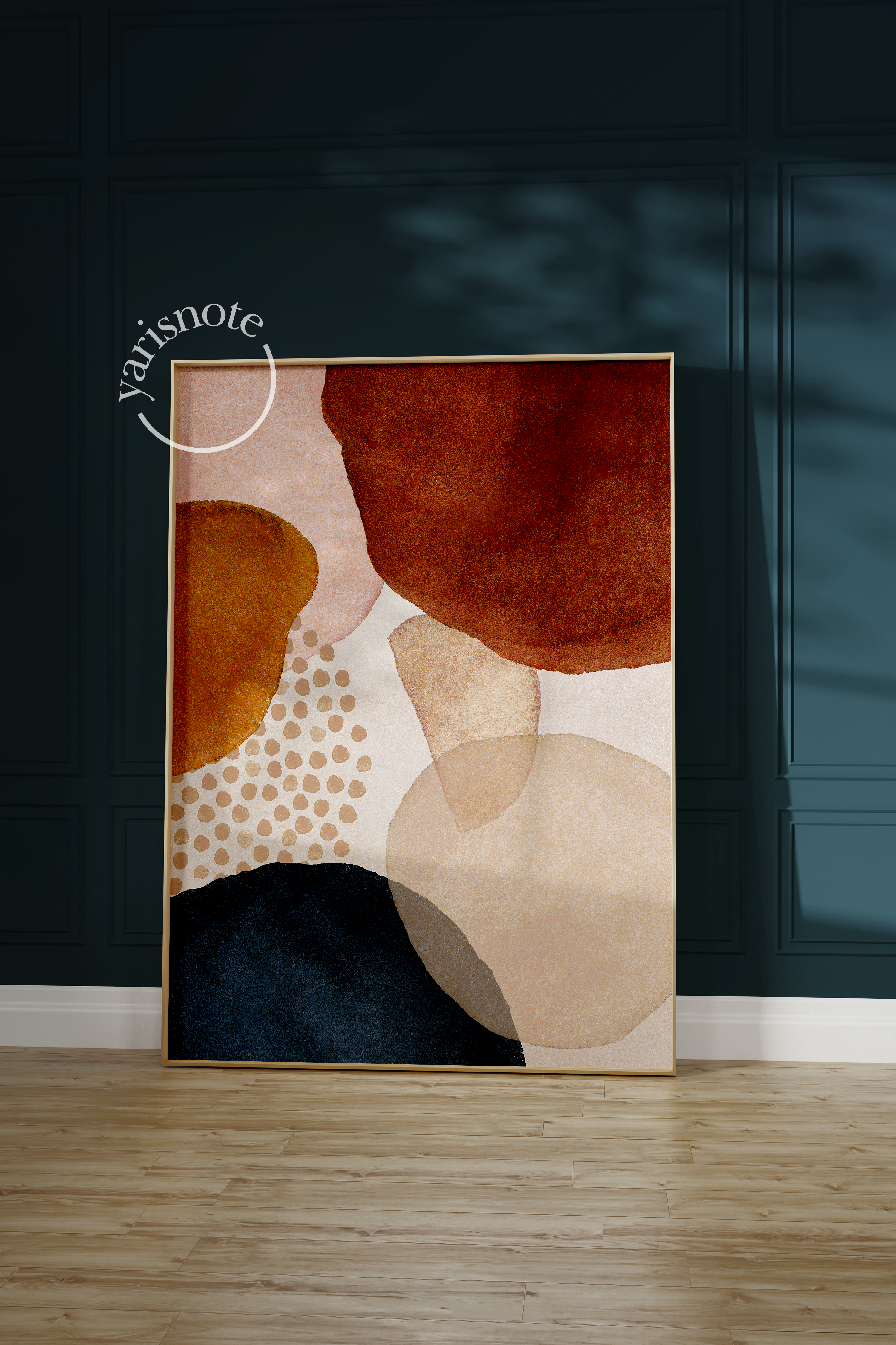 Abstract Çerçevesiz Poster