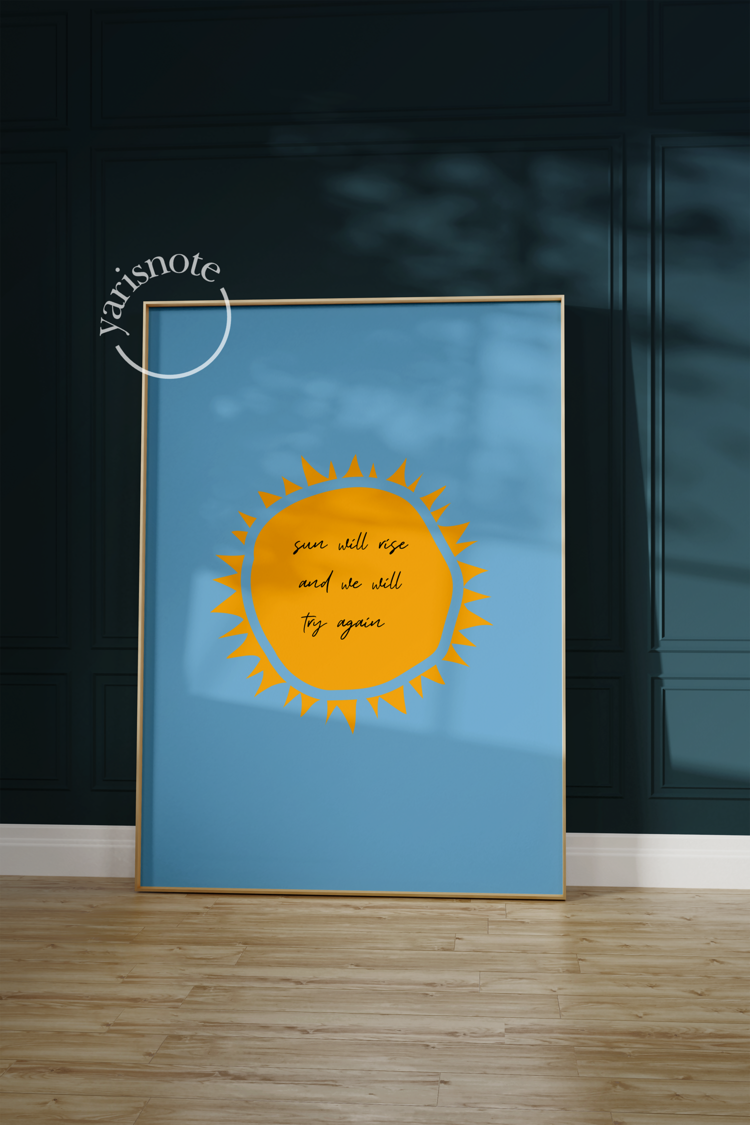 Boho Frameless Poster