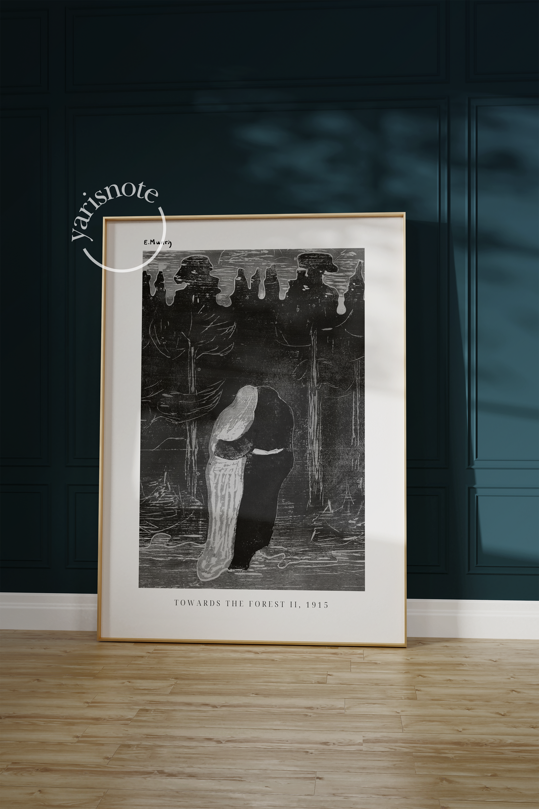 Edvard Munch Towards The Forest Çerçevesiz Poster