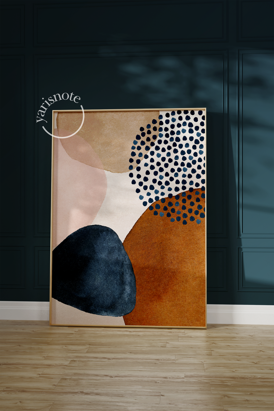 Abstract Çerçevesiz Poster