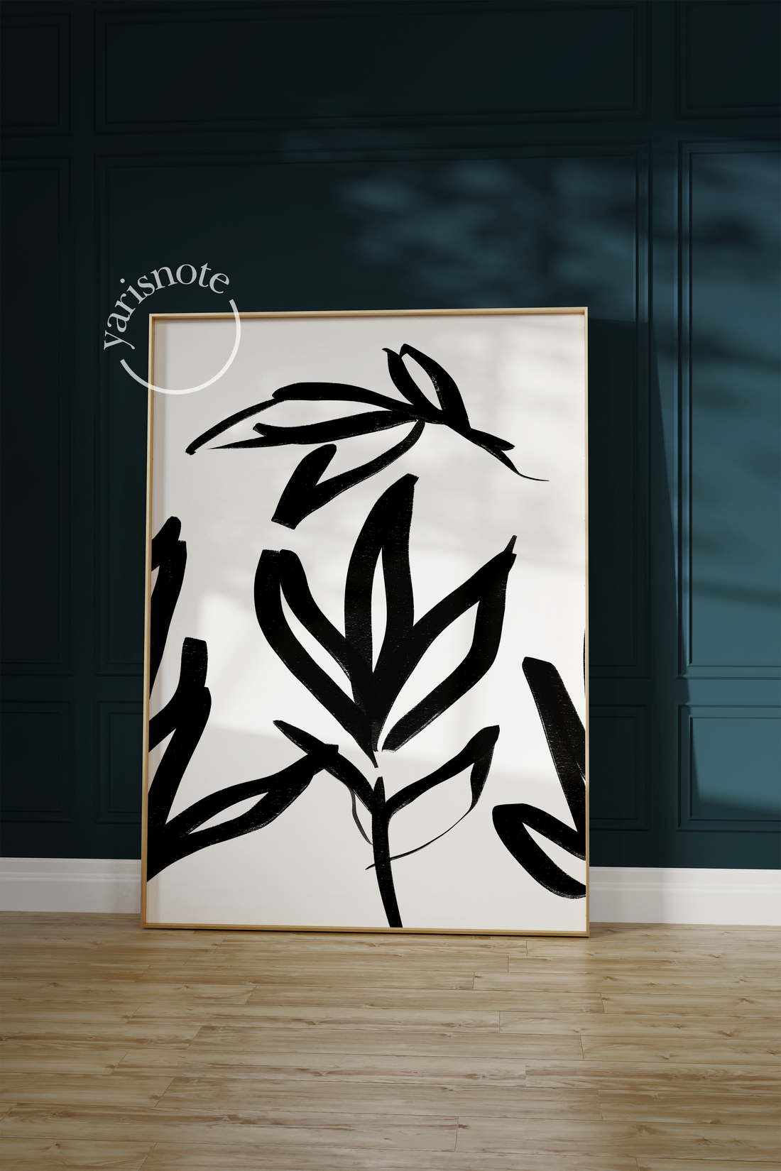 Abstract Palm Çerçevesiz Poster