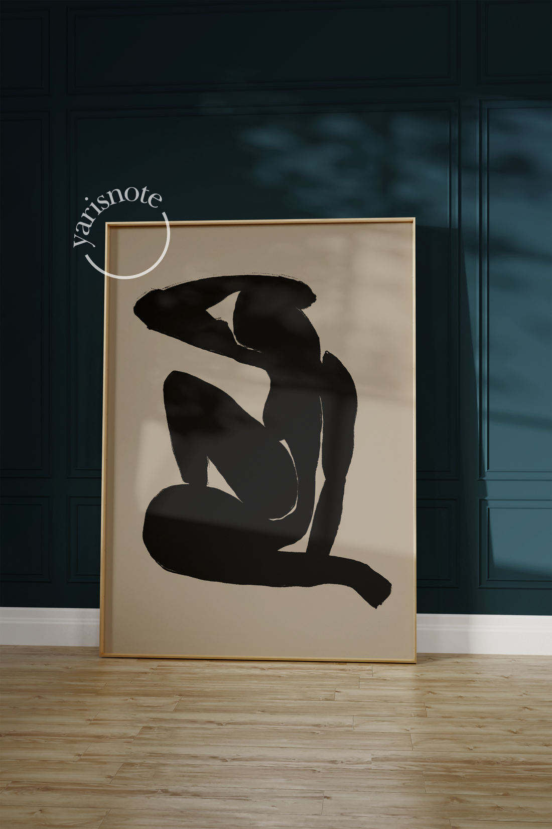 Abstract Çerçevesiz Poster