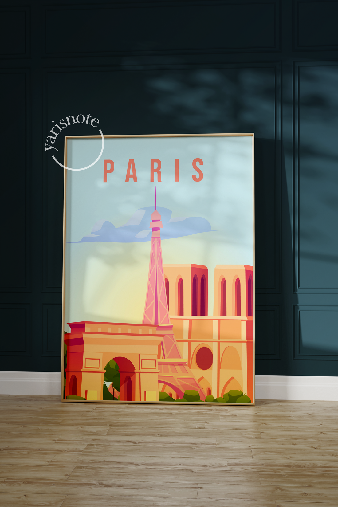 Paris City Unframed Poster