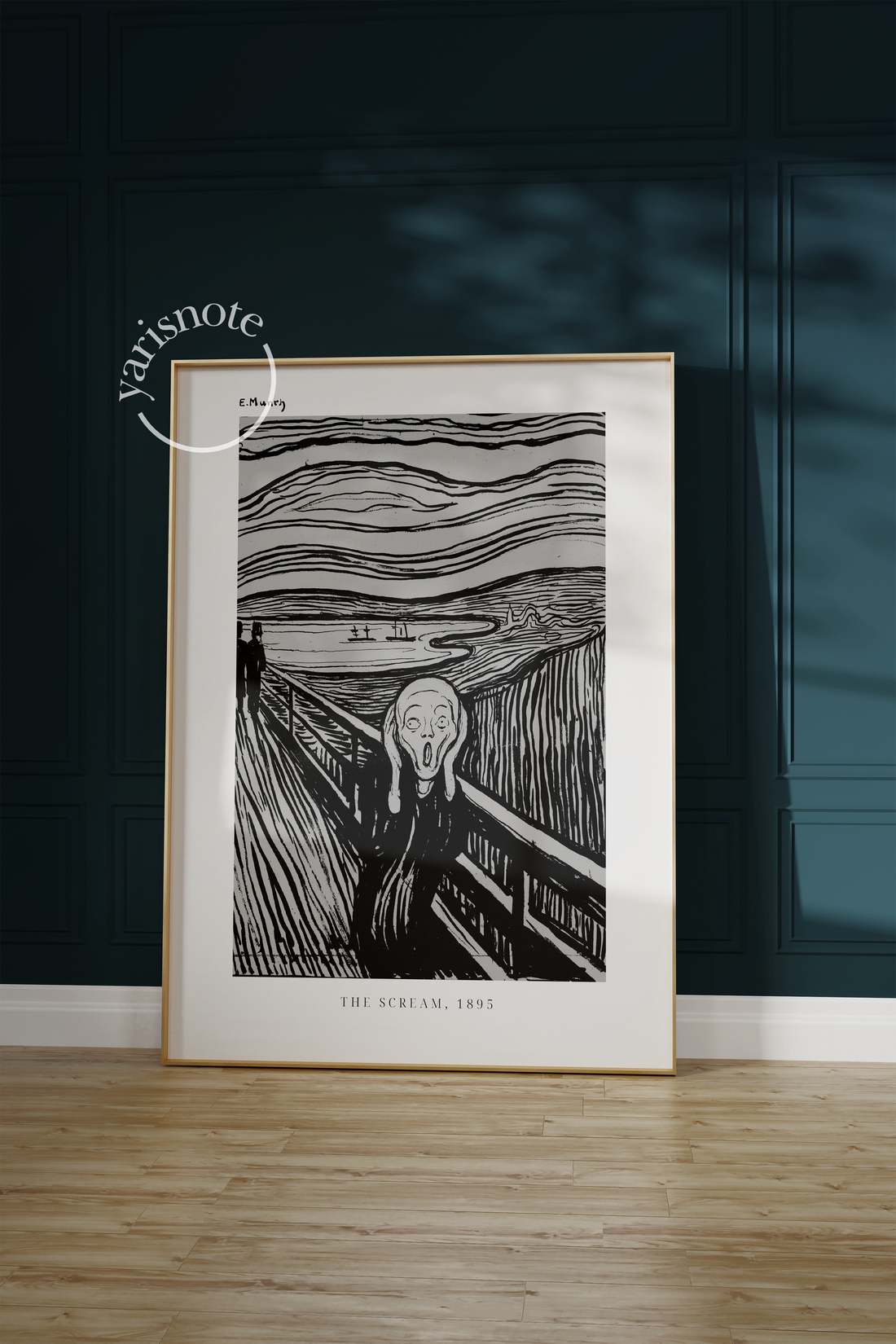 Edvard Munch The Scream Çerçevesiz Poster