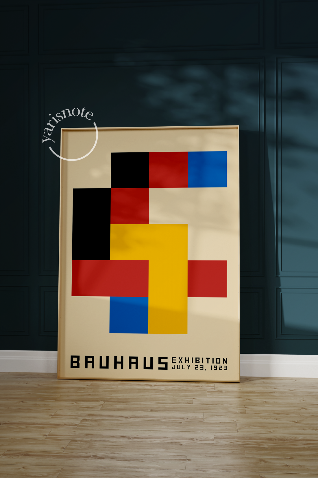 Bauhaus Çerçevesiz Poster